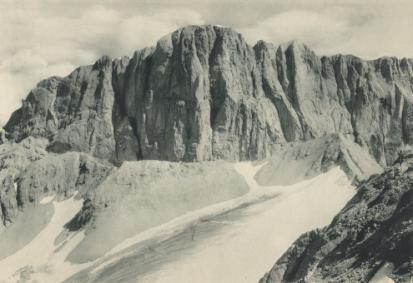 Marmolata Südwand um 1905